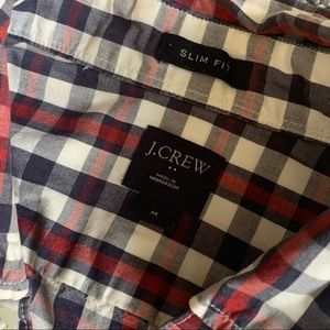 J crew slim fit long sleeves casual button down